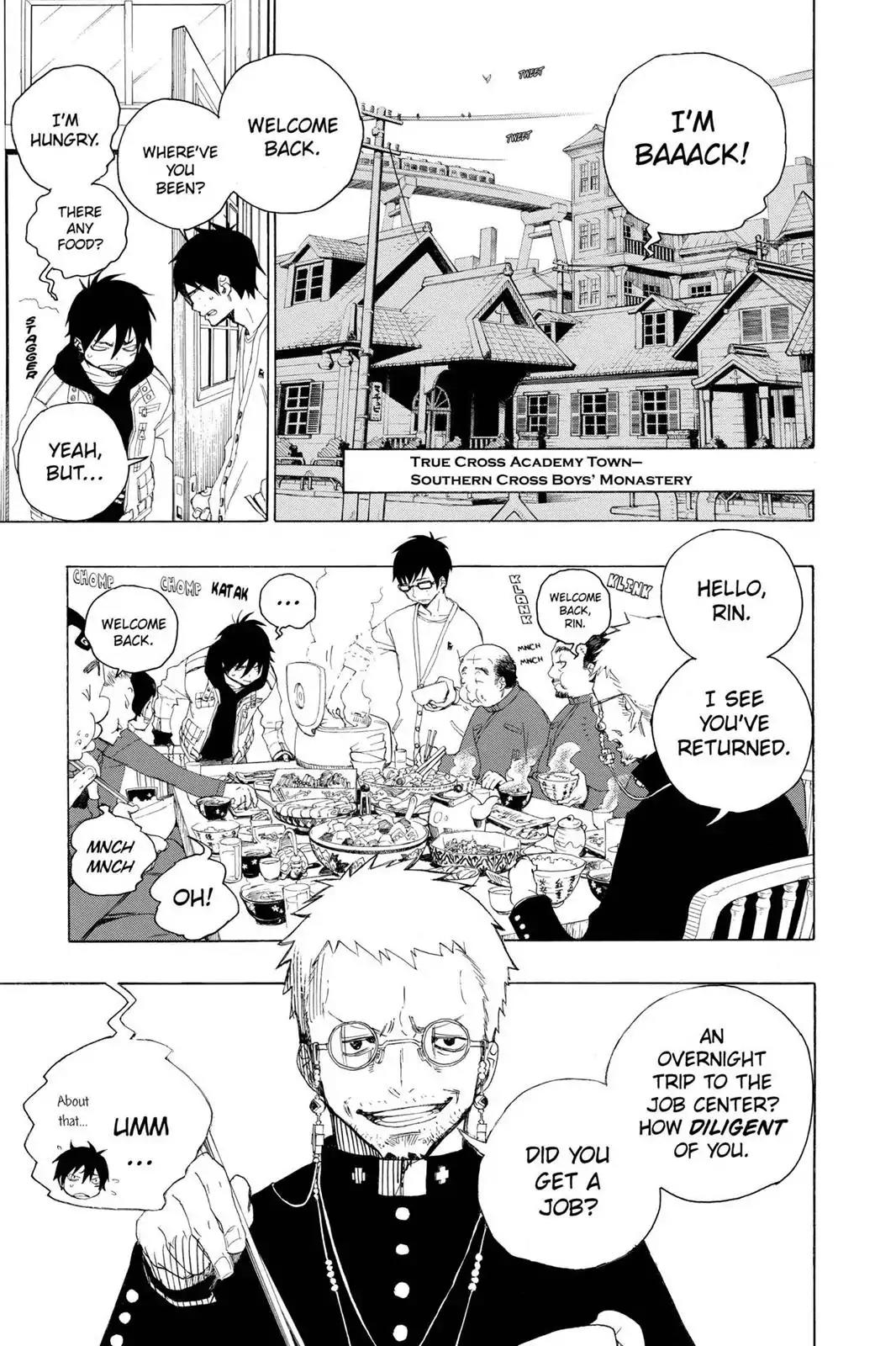 Ao no Exorcist Chapter 1 - Page 7
