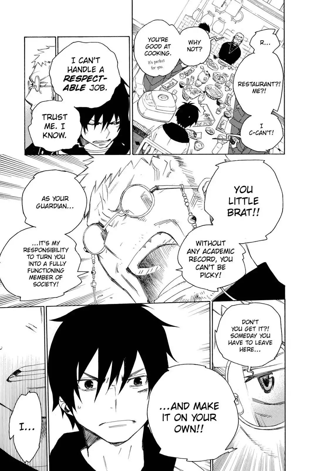 Ao no Exorcist Chapter 1 - Page 9