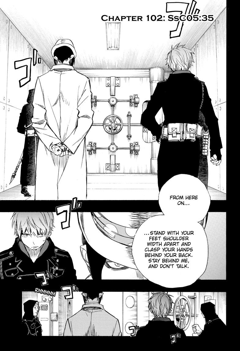 Ao no Exorcist Chapter 102 - Page 1