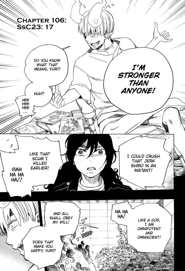 Ao no Exorcist Chapter 106 - Page 2