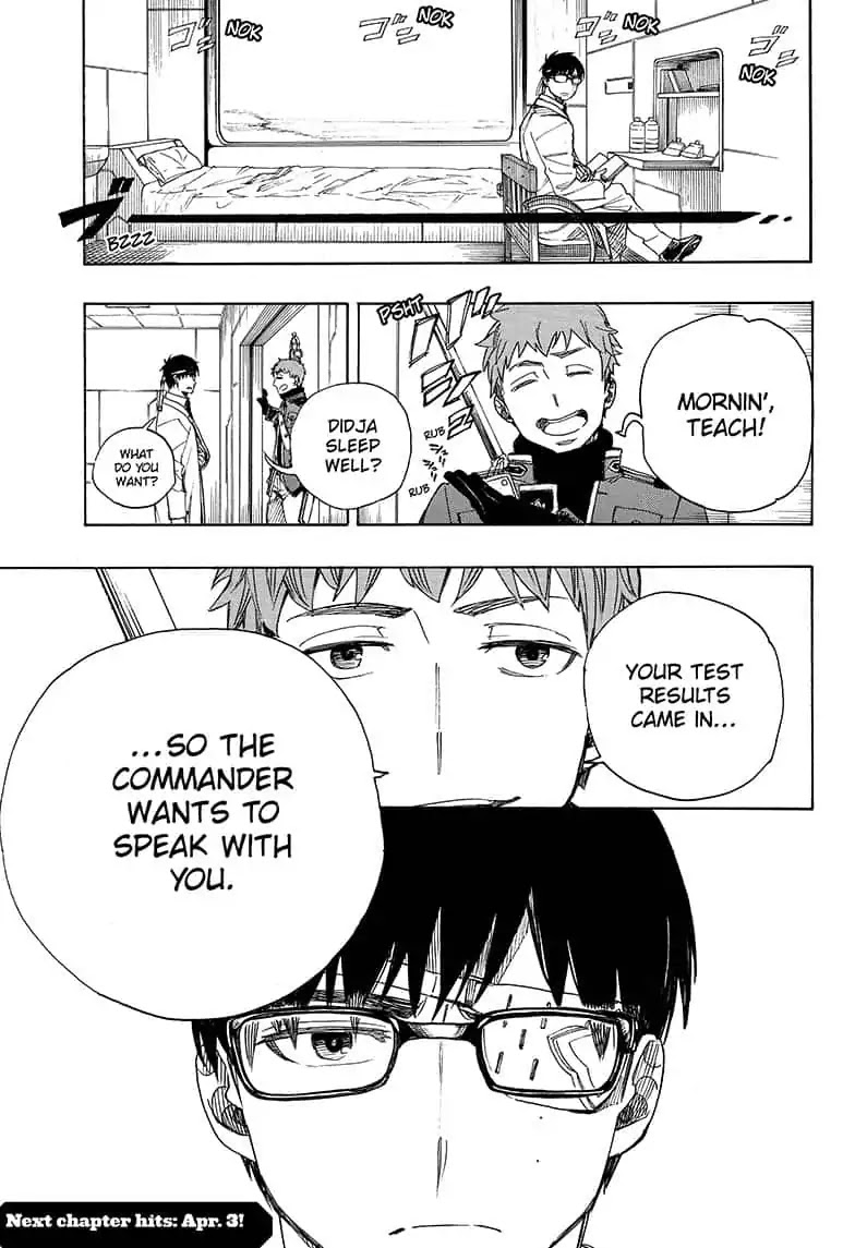 Ao no Exorcist Chapter 109 - Page 35
