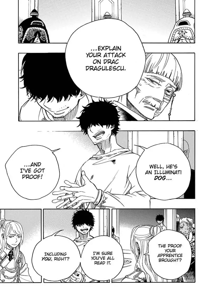 Ao no Exorcist Chapter 110 - Page 25