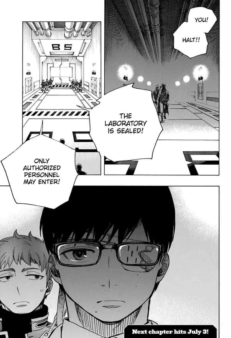 Ao no Exorcist Chapter 111 - Page 35