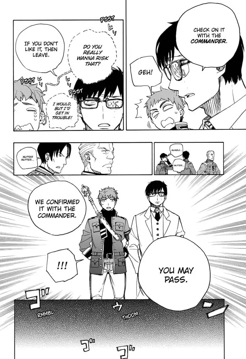 Ao no Exorcist Chapter 112 - Page 2