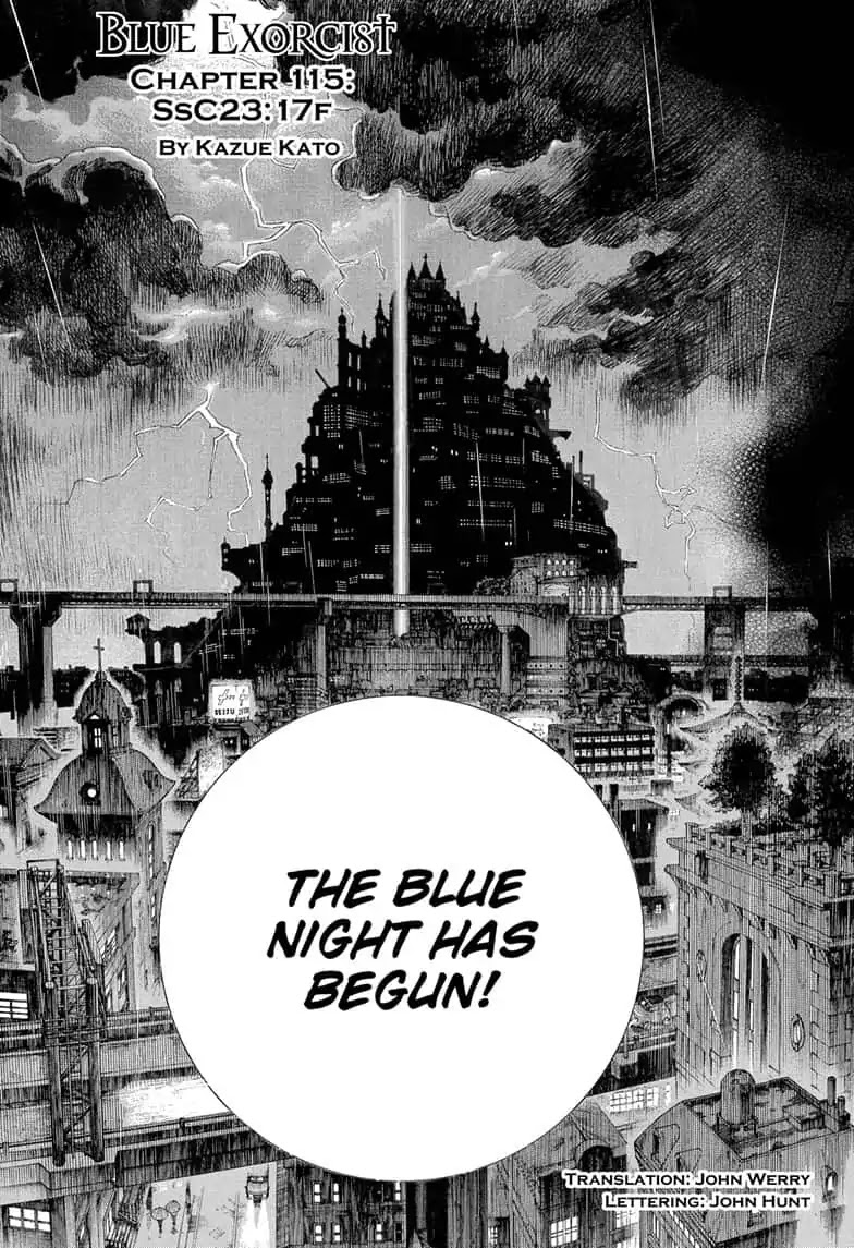 Ao no Exorcist Chapter 115 - Page 1