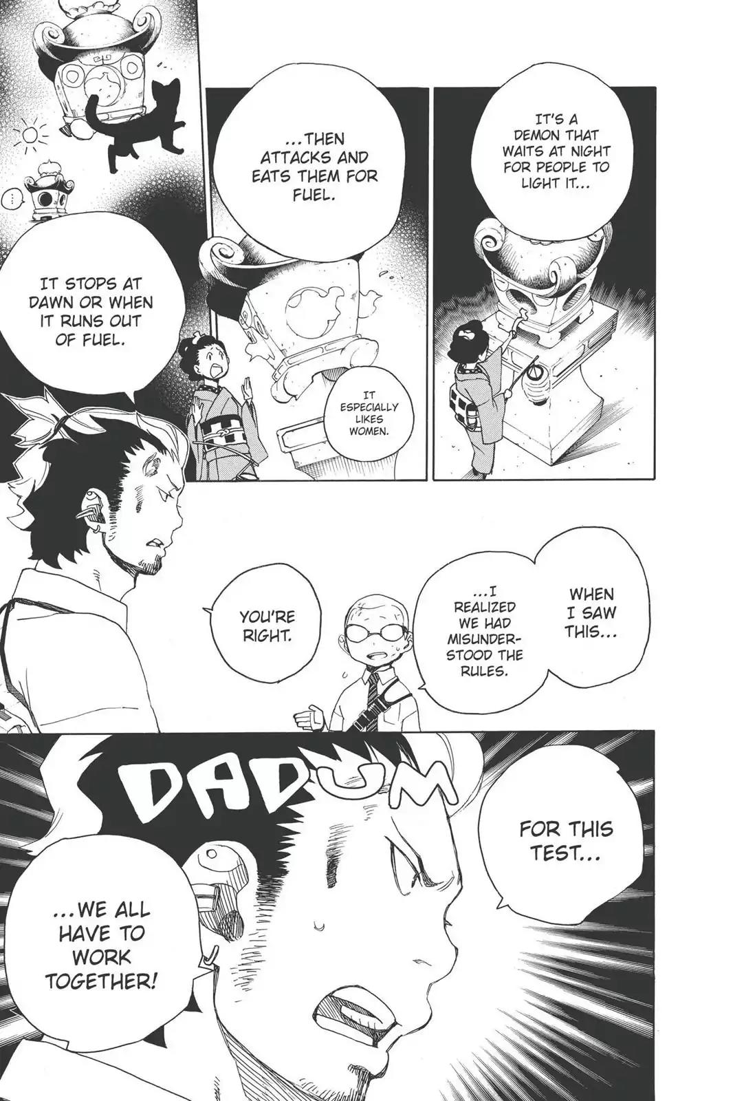 Ao no Exorcist Chapter 12 - Page 25