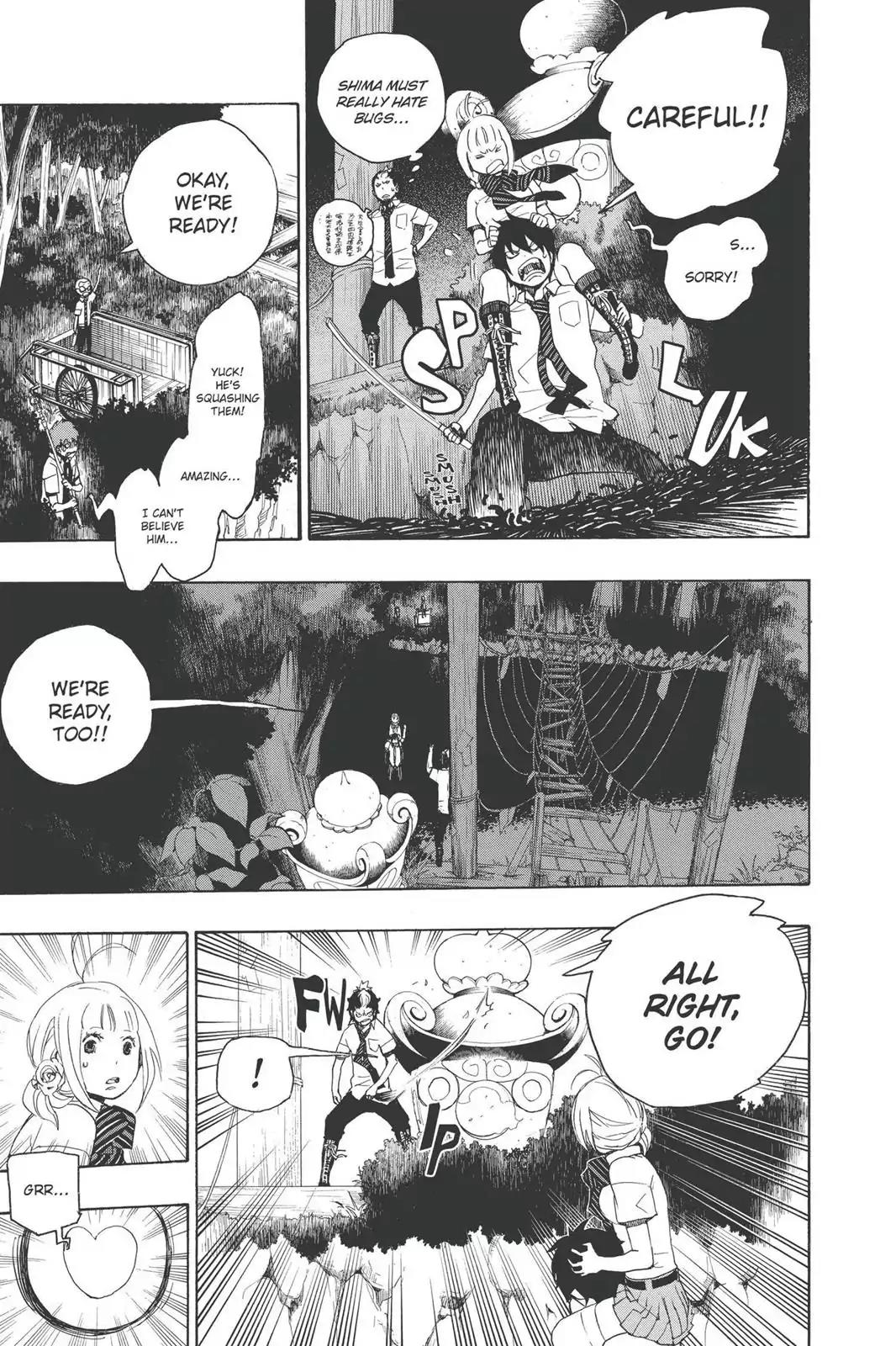 Ao no Exorcist Chapter 12 - Page 37