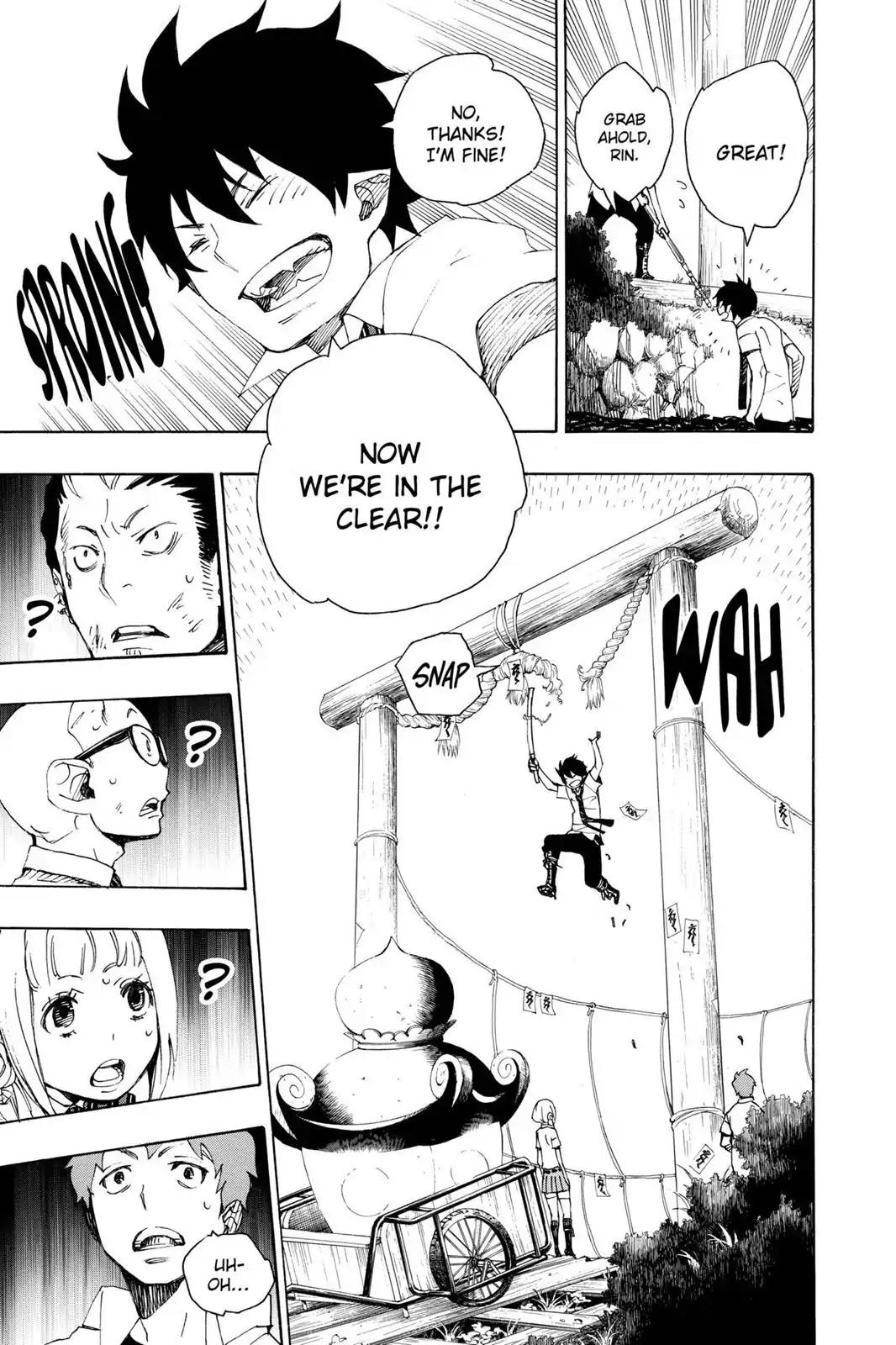 Ao no Exorcist Chapter 12 - Page 41