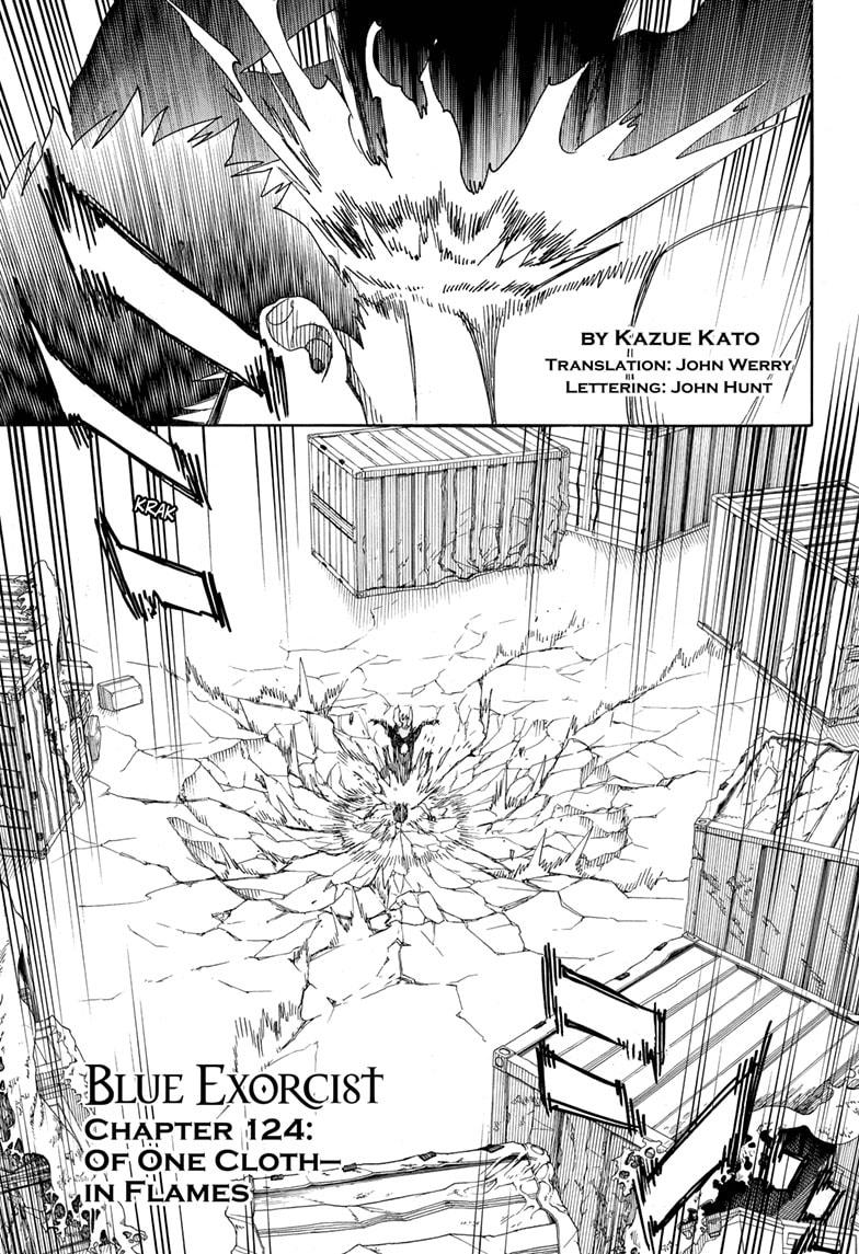 Ao no Exorcist Chapter 124 - Page 1