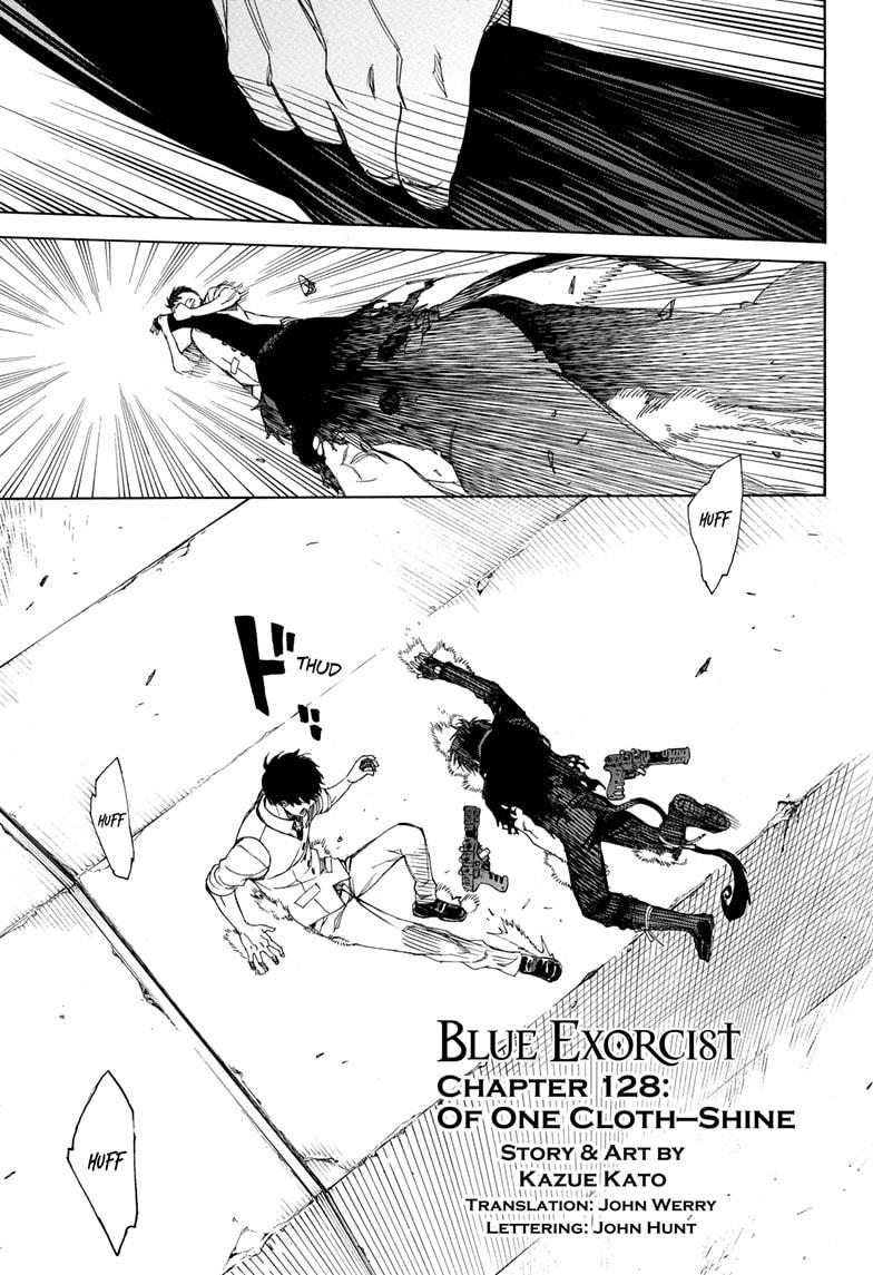 Ao no Exorcist Chapter 128 - Page 1