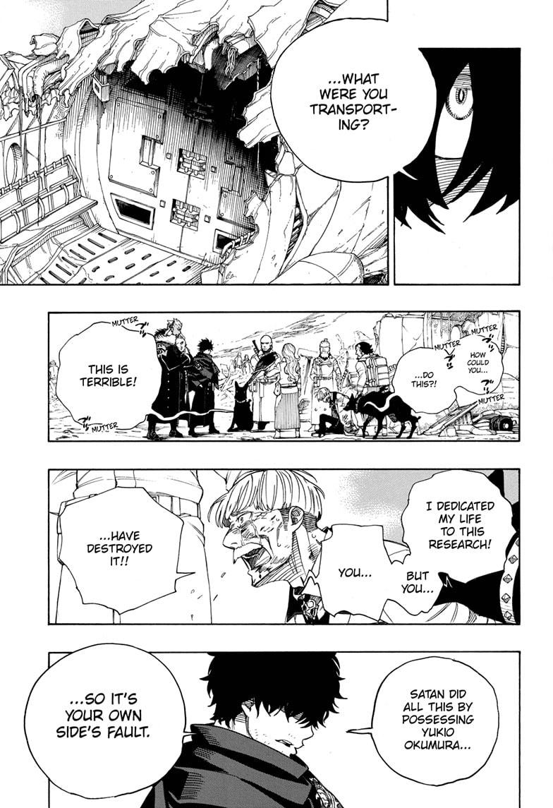 Ao no Exorcist Chapter 128 - Page 11