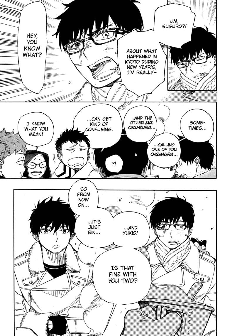 Ao no Exorcist Chapter 128 - Page 25