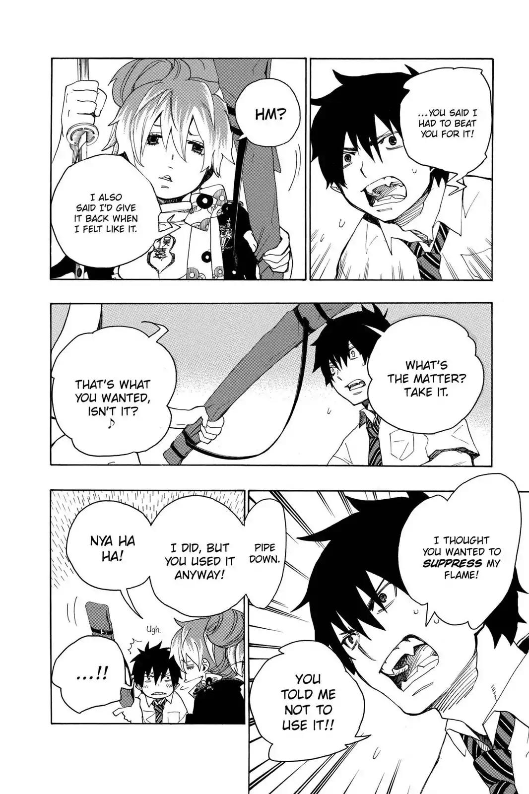 Ao no Exorcist Chapter 13 - Page 12