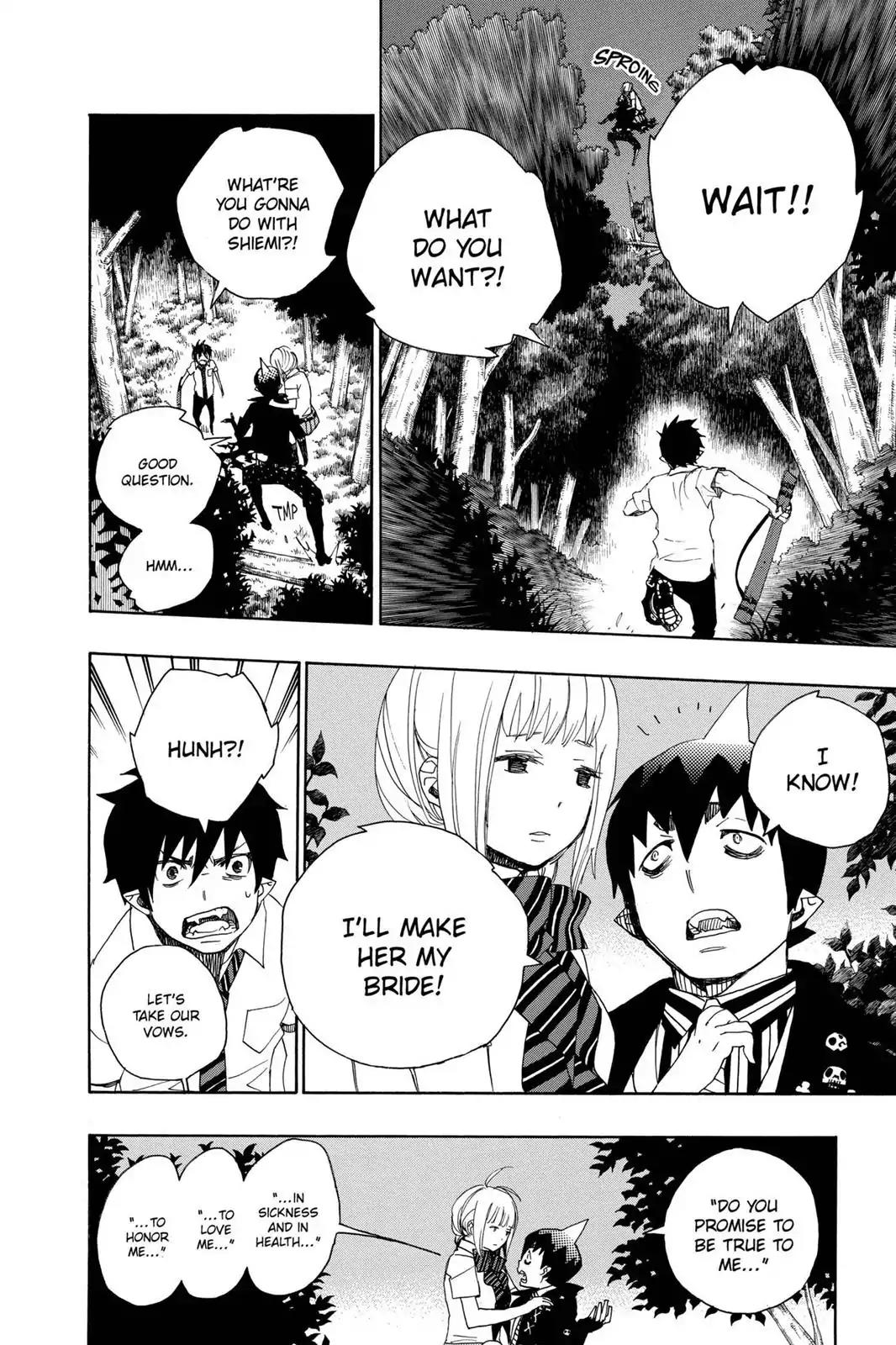 Ao no Exorcist Chapter 13 - Page 18