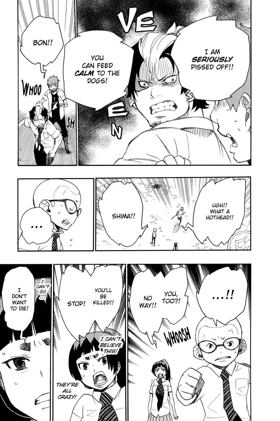 Ao no Exorcist Chapter 13 - Page 22