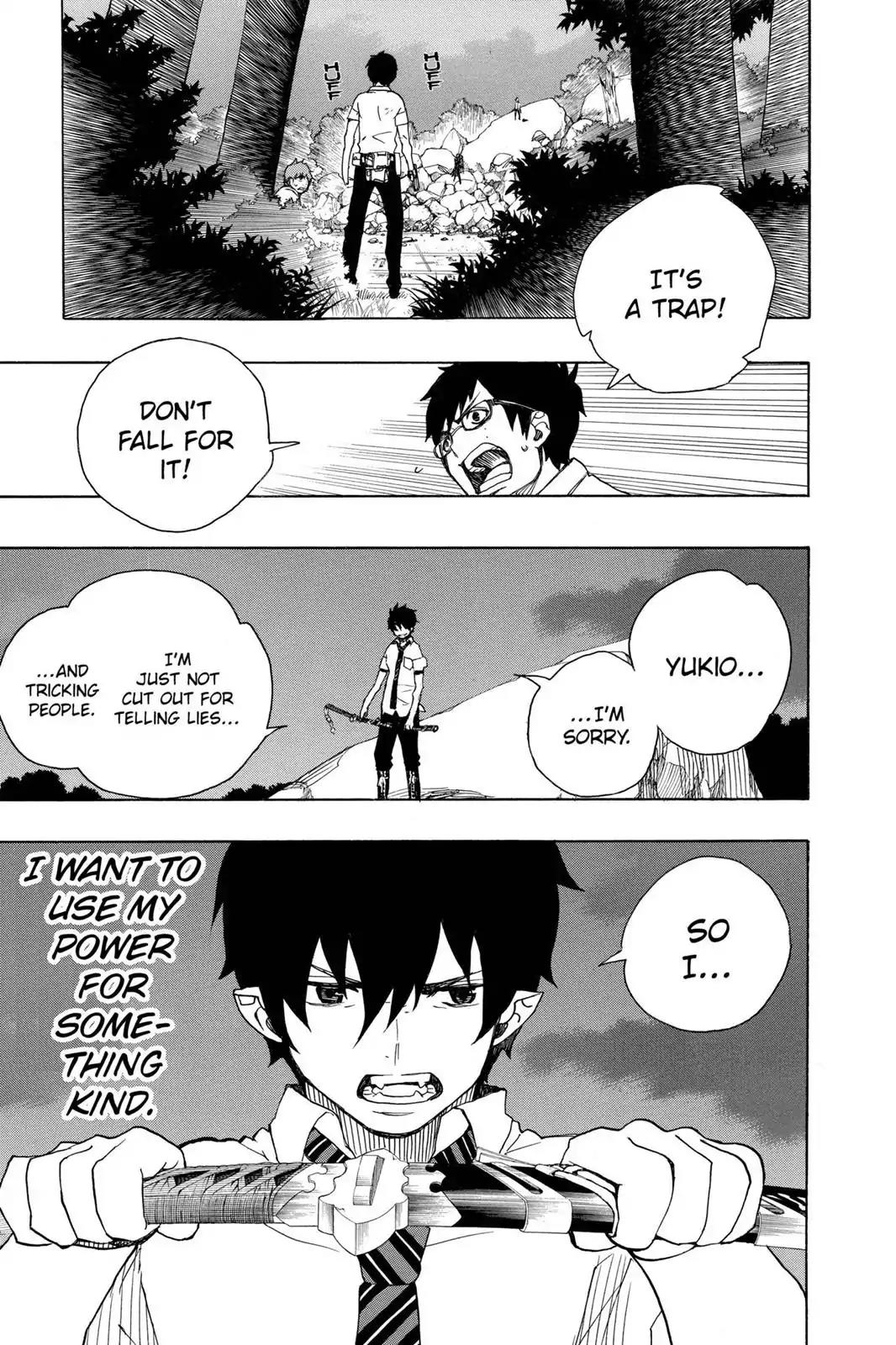 Ao no Exorcist Chapter 13 - Page 32