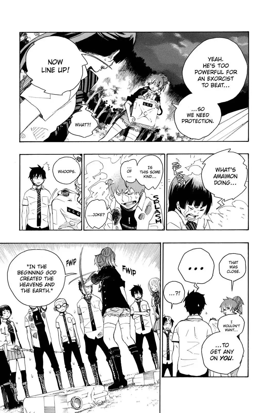 Ao no Exorcist Chapter 13 - Page 7