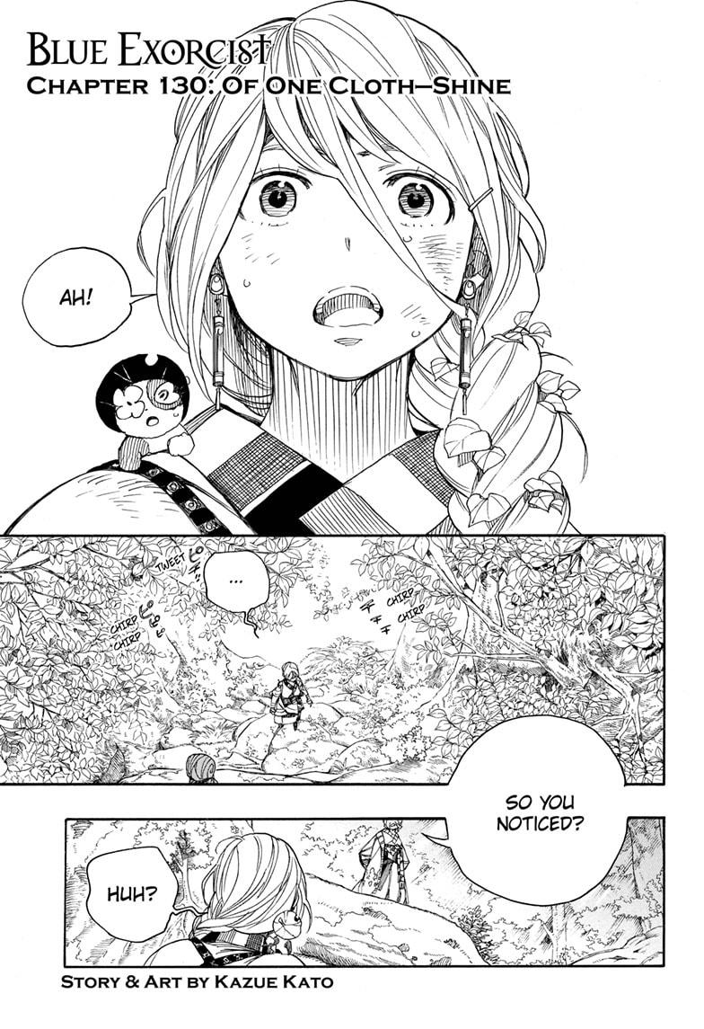 Ao no Exorcist Chapter 130 - Page 1