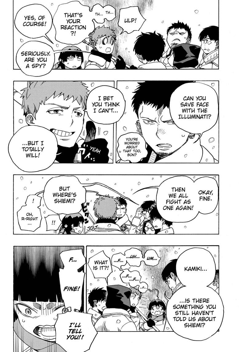 Ao no Exorcist Chapter 131 - Page 21