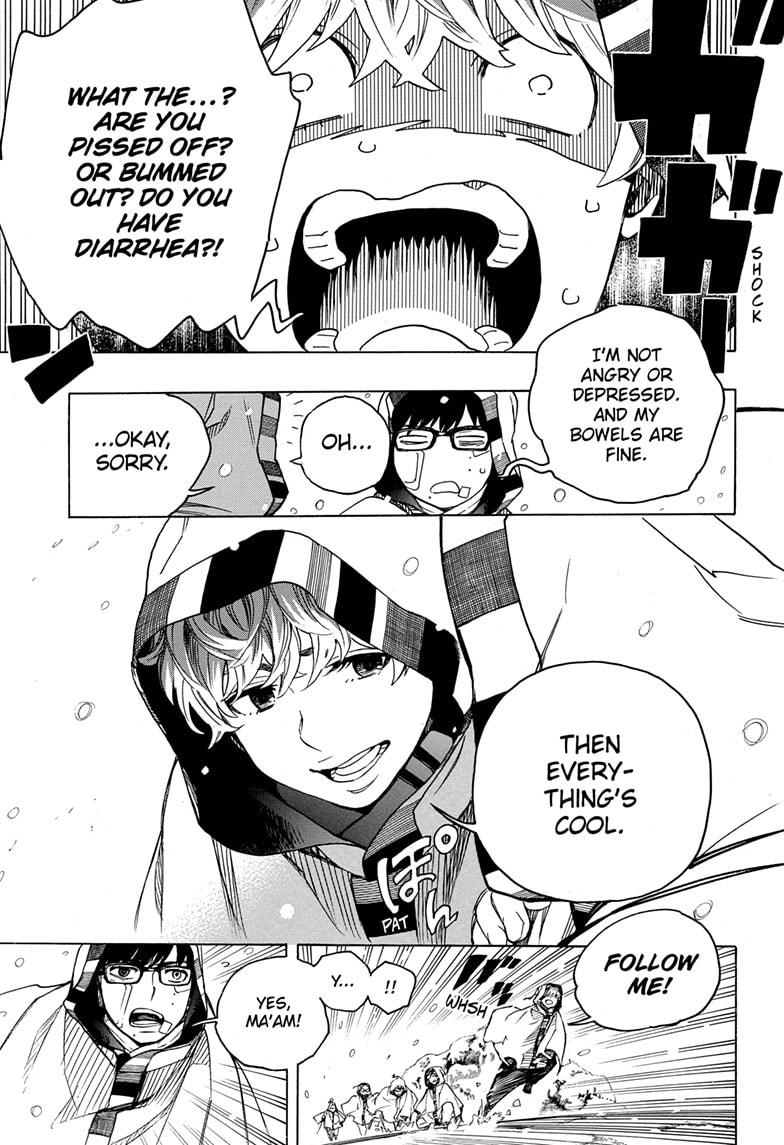 Ao no Exorcist Chapter 133.2 - Page 7