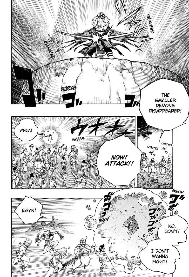 Ao no Exorcist Chapter 133.2 - Page 10