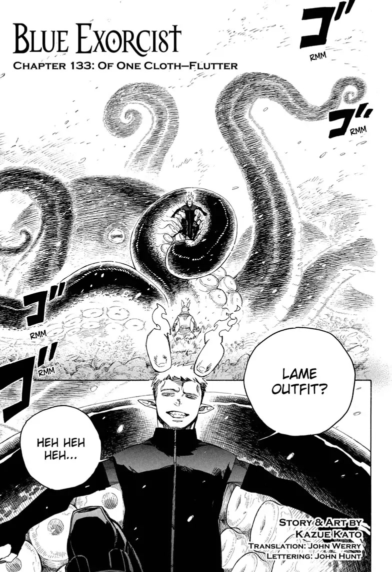Ao no Exorcist Chapter 133 - Page 1
