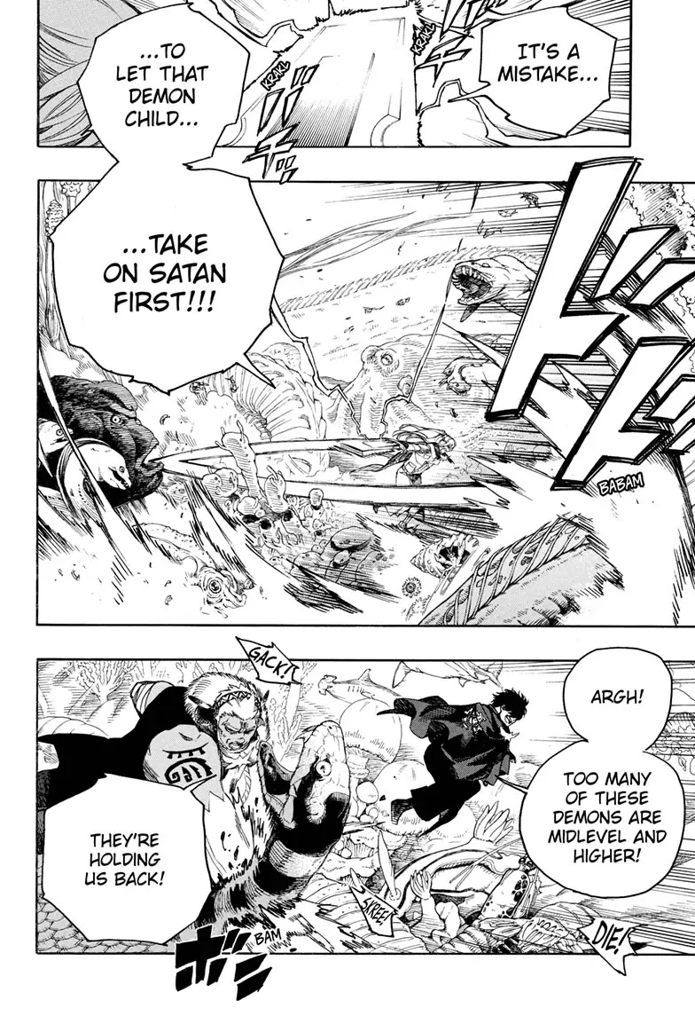 Ao no Exorcist Chapter 133 - Page 8