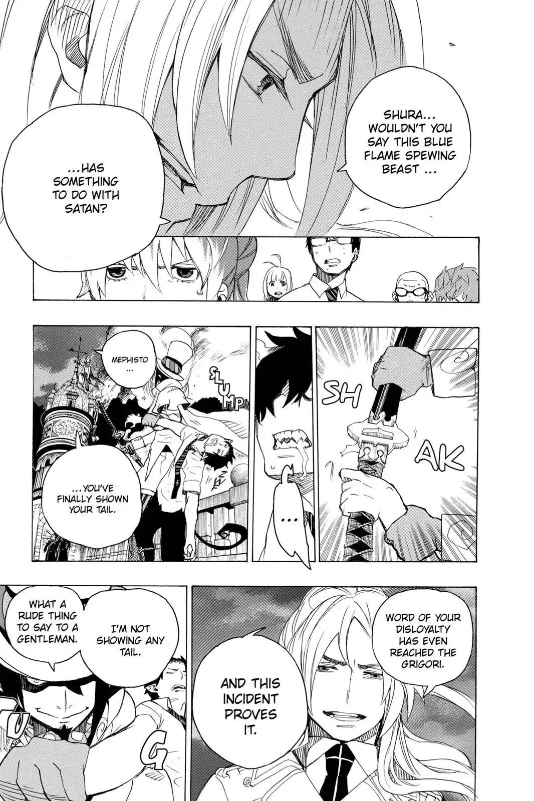 Ao no Exorcist Chapter 14 - Page 13
