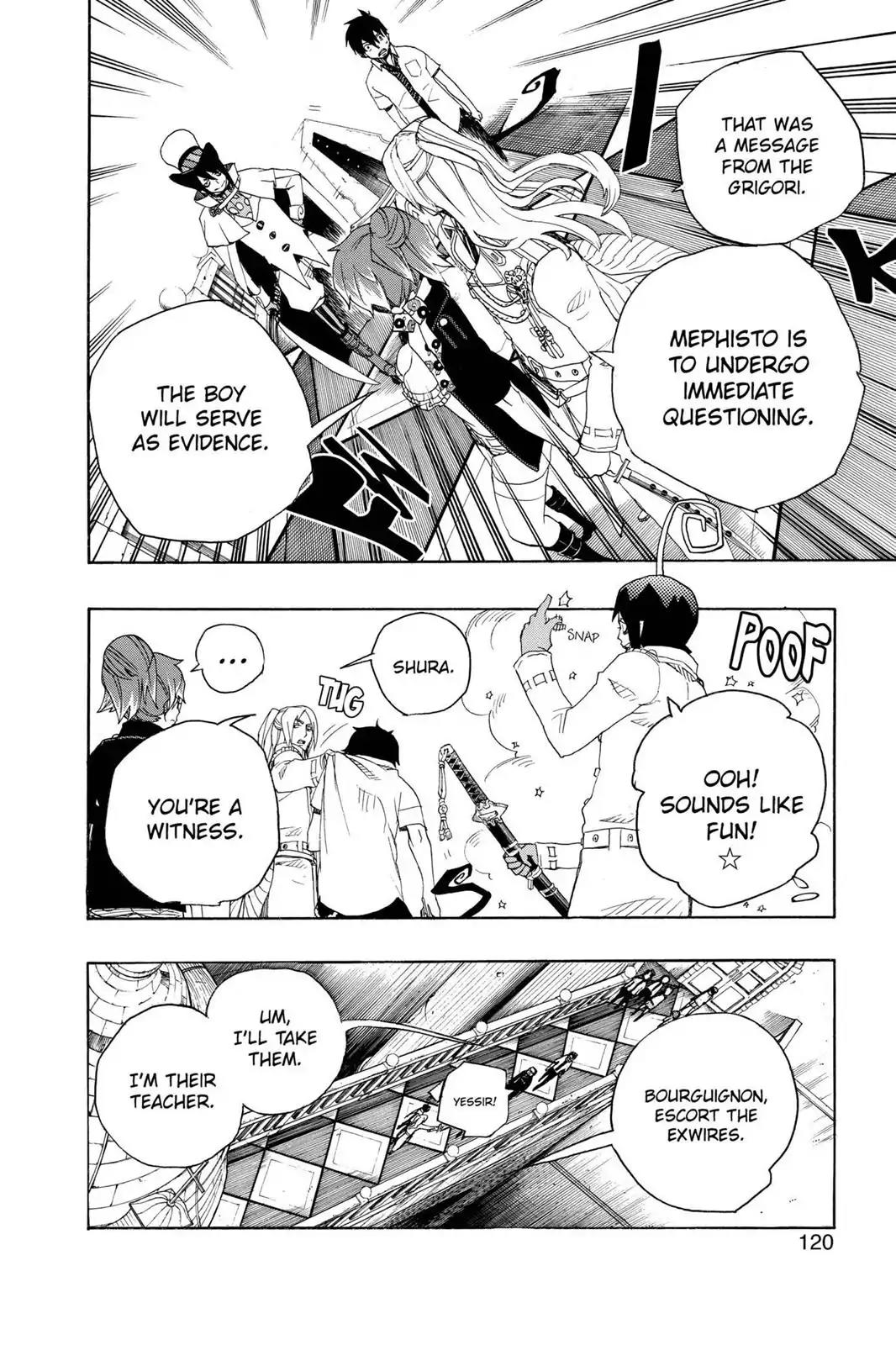 Ao no Exorcist Chapter 14 - Page 20
