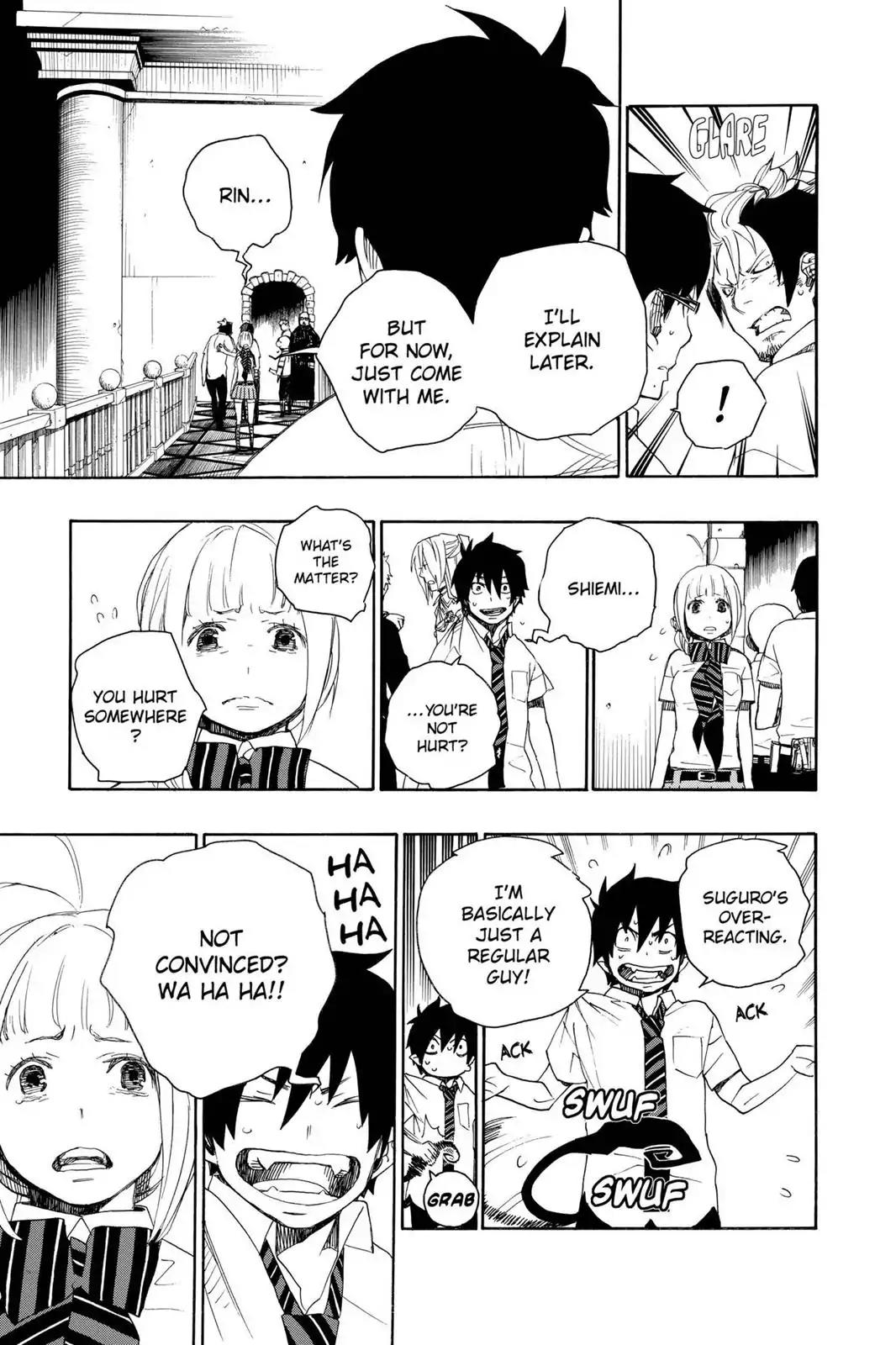 Ao no Exorcist Chapter 14 - Page 23