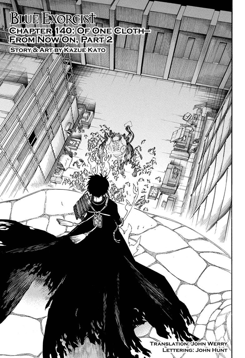 Ao no Exorcist Chapter 140 - Page 1