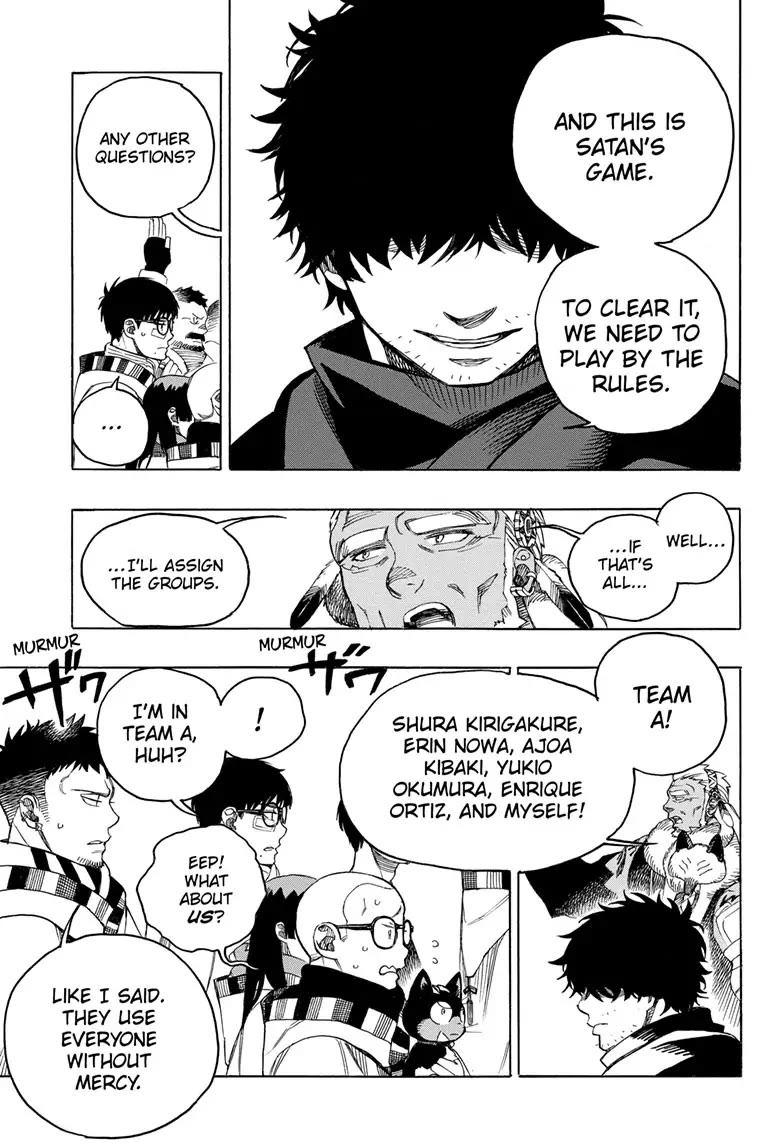 Ao no Exorcist Chapter 145 - Page 13