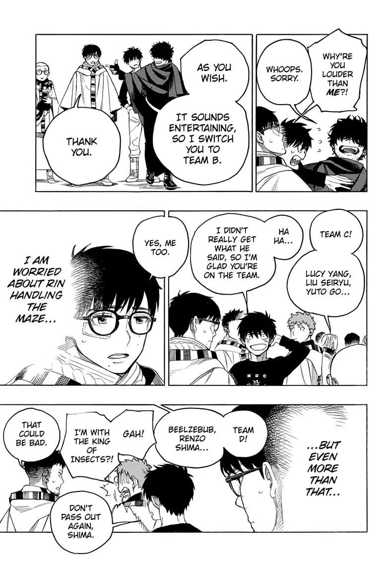 Ao no Exorcist Chapter 145 - Page 17