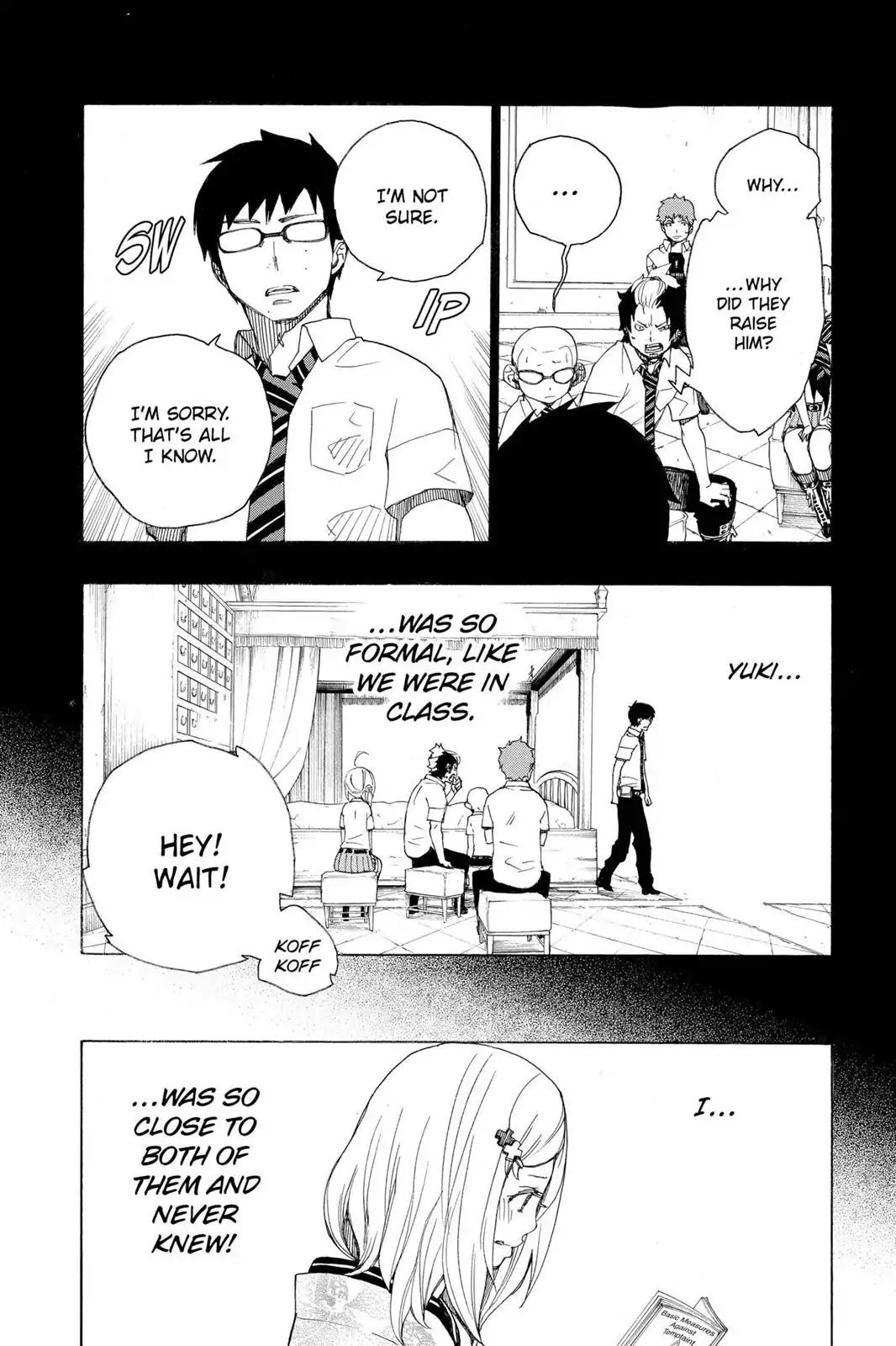 Ao no Exorcist Chapter 15 - Page 12
