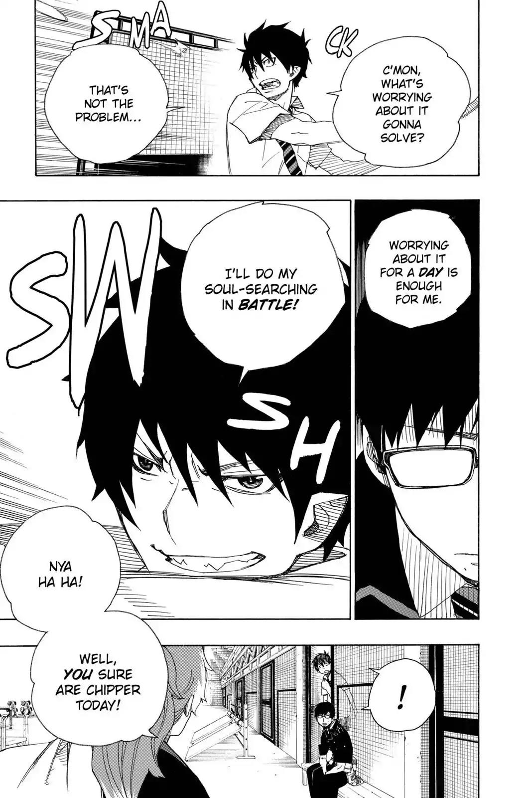 Ao no Exorcist Chapter 15 - Page 17