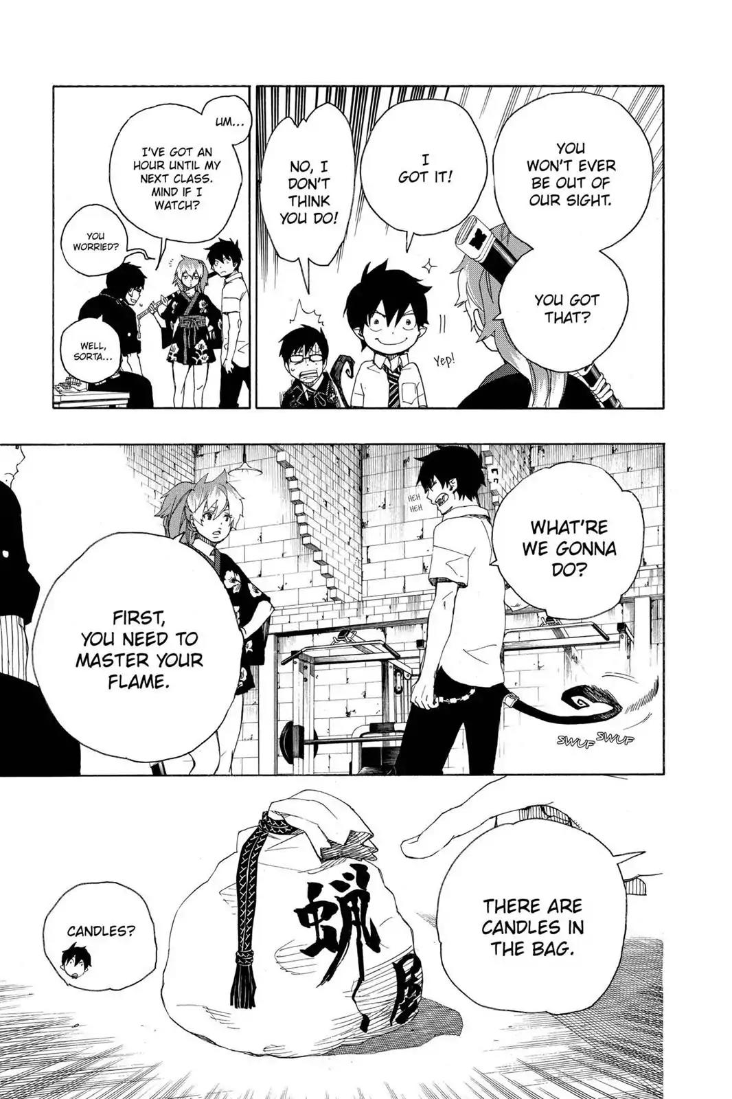 Ao no Exorcist Chapter 15 - Page 19