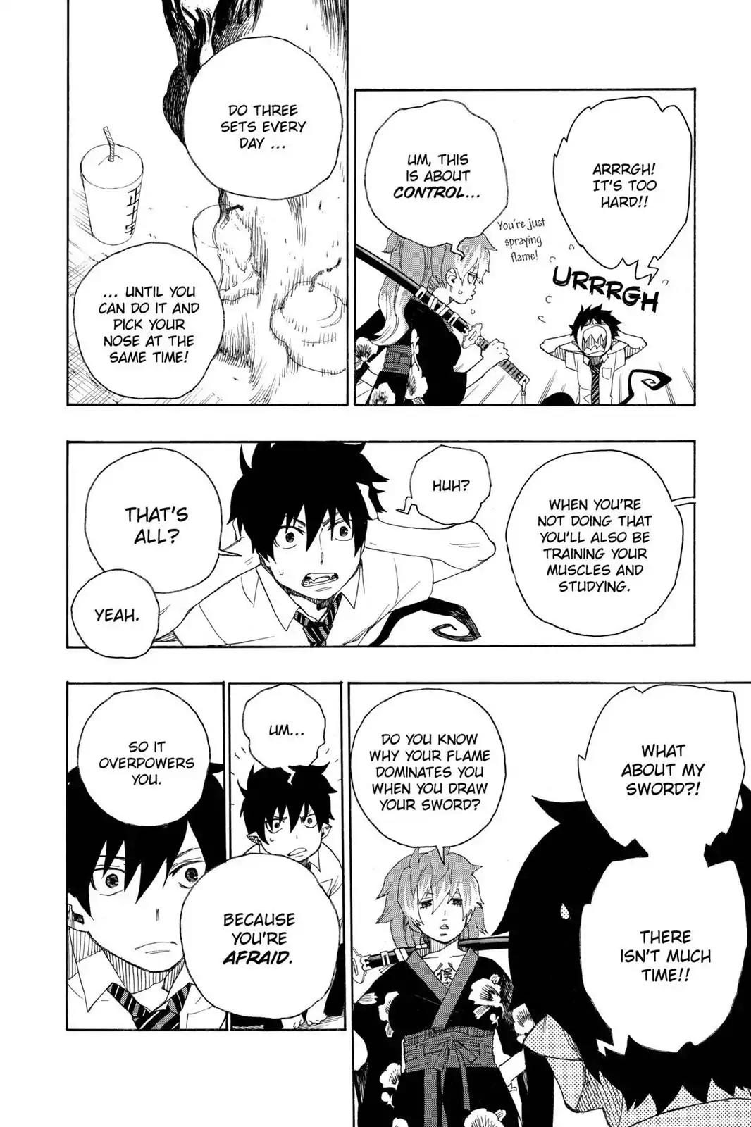 Ao no Exorcist Chapter 15 - Page 22
