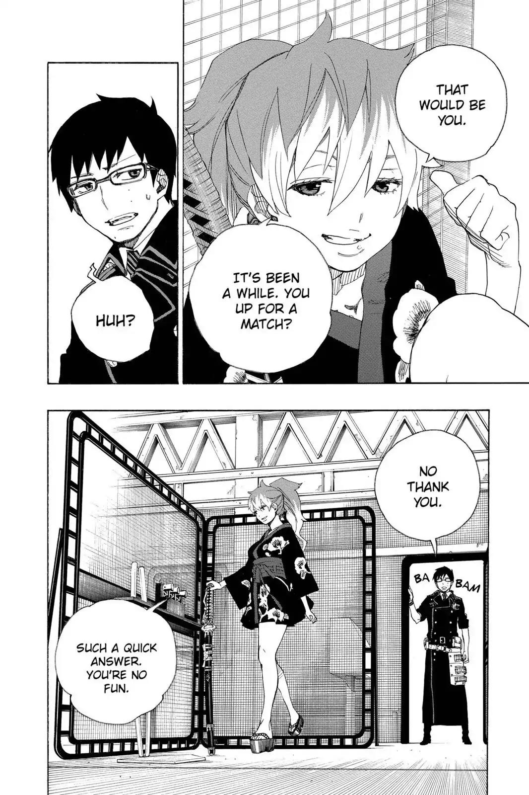 Ao no Exorcist Chapter 15 - Page 24