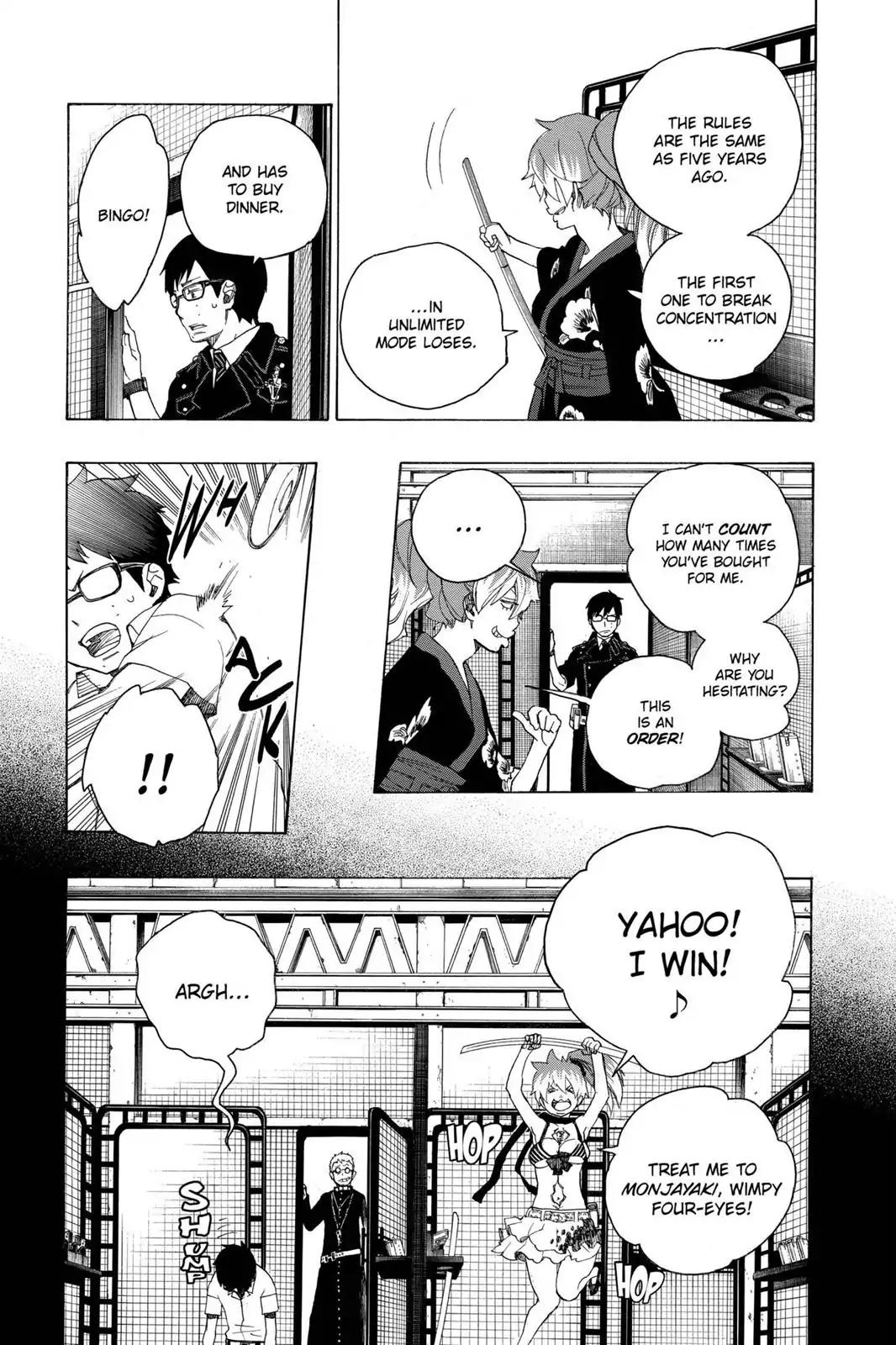 Ao no Exorcist Chapter 15 - Page 25