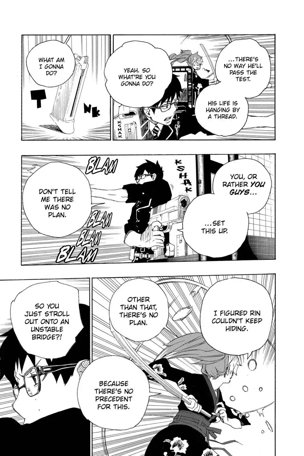 Ao no Exorcist Chapter 15 - Page 31