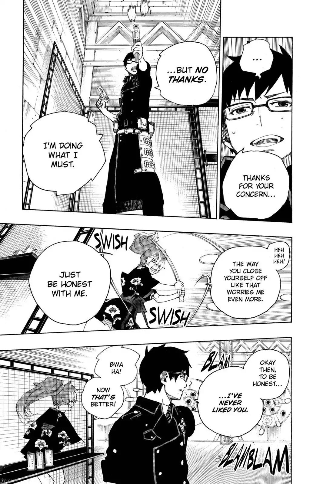 Ao no Exorcist Chapter 15 - Page 35