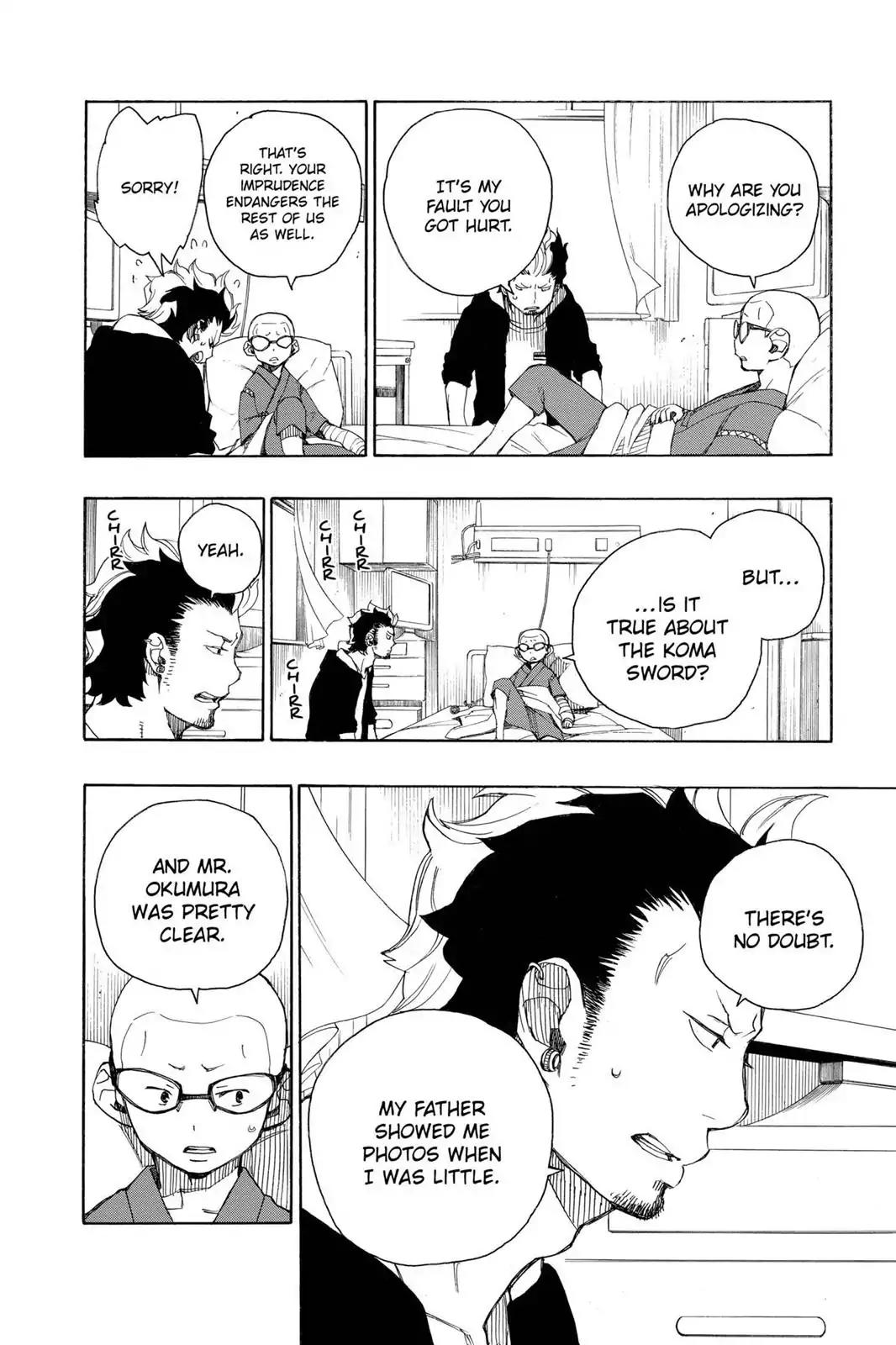 Ao no Exorcist Chapter 15 - Page 42