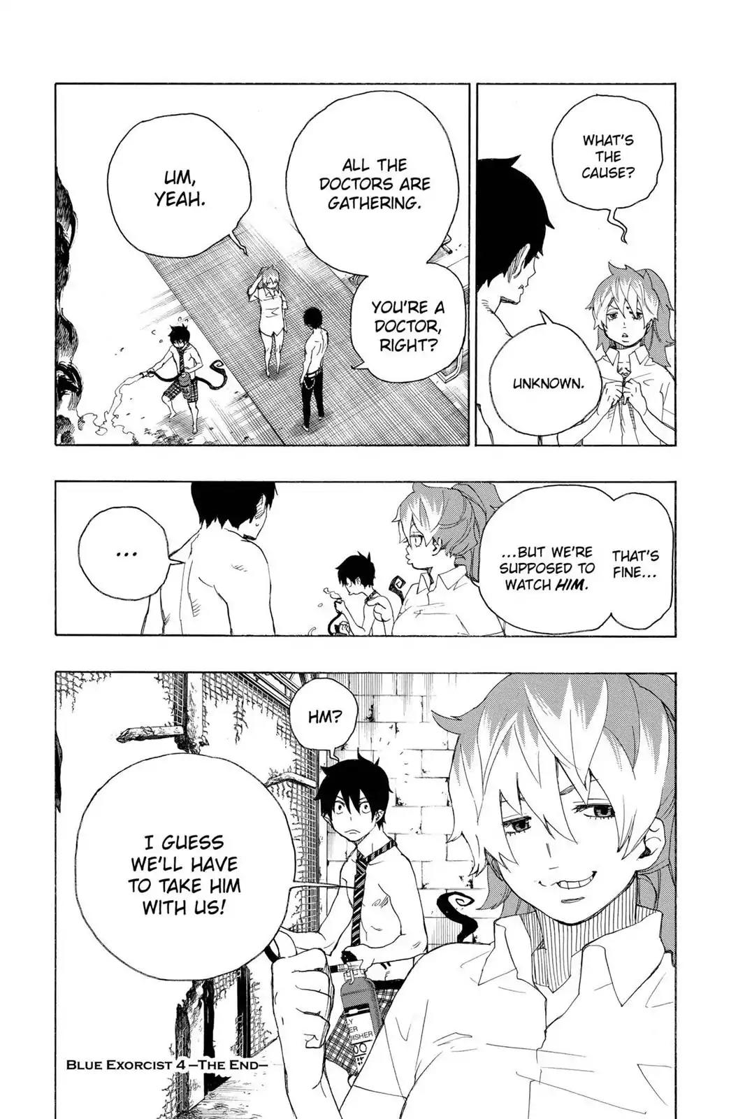 Ao no Exorcist Chapter 15 - Page 45
