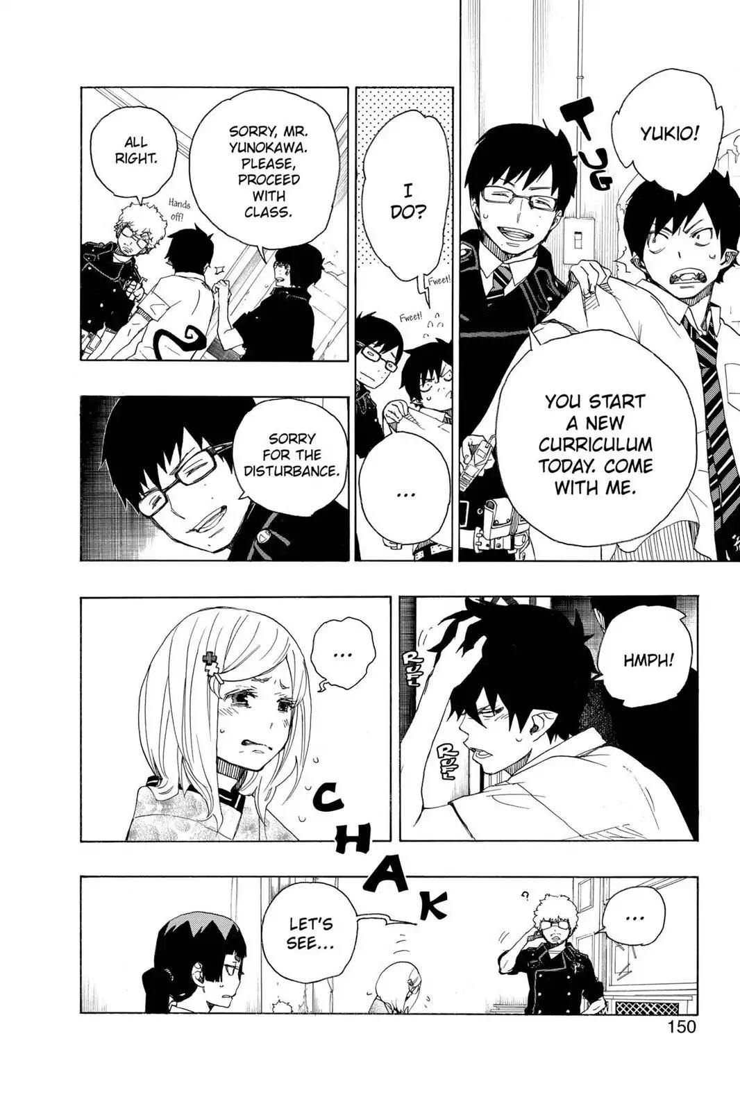 Ao no Exorcist Chapter 15 - Page 8