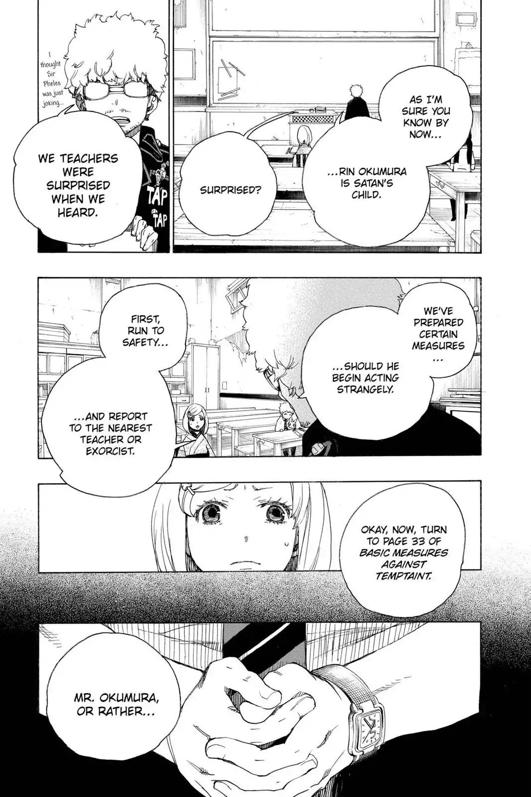 Ao no Exorcist Chapter 15 - Page 9