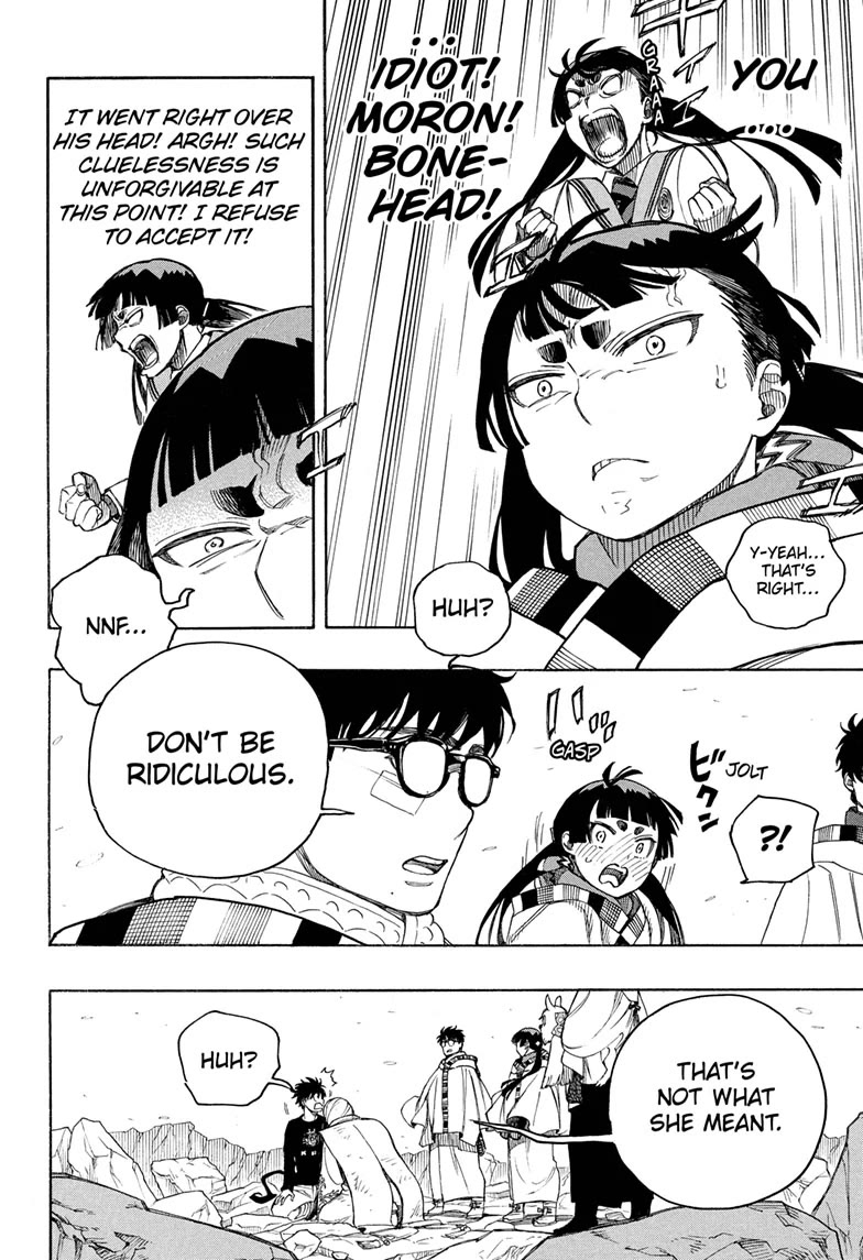 Ao no Exorcist Chapter 158 - Page 4