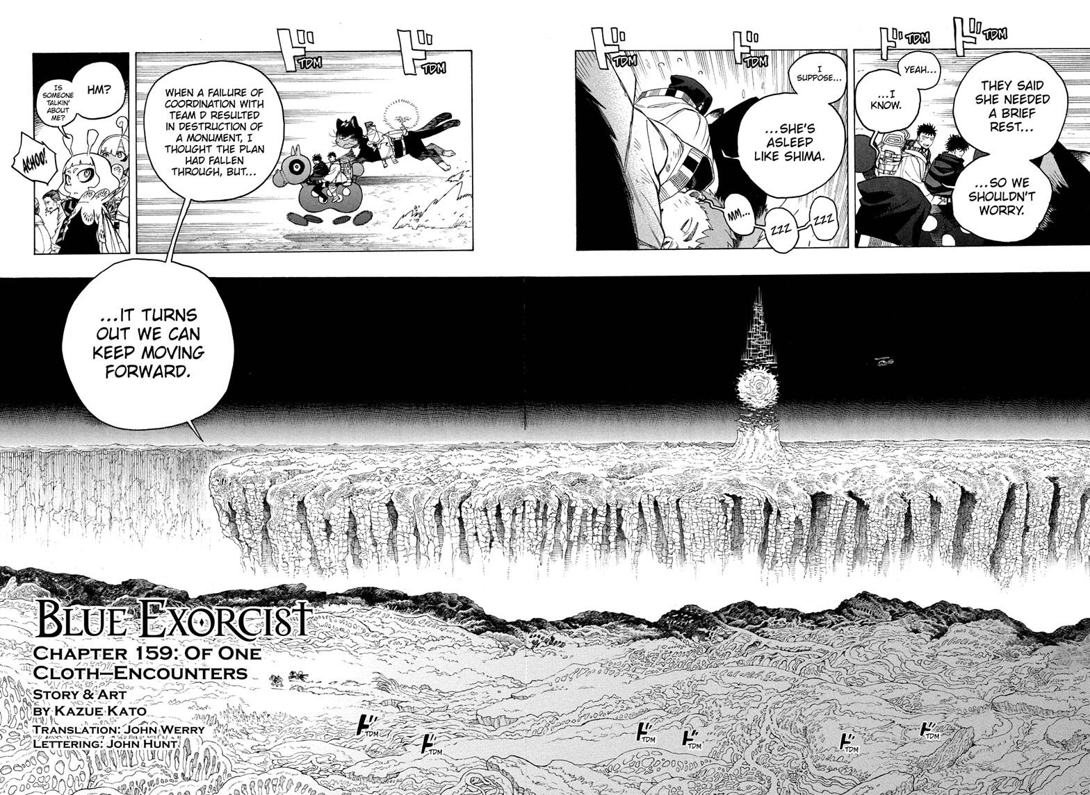 Ao no Exorcist Chapter 159 - Page 2