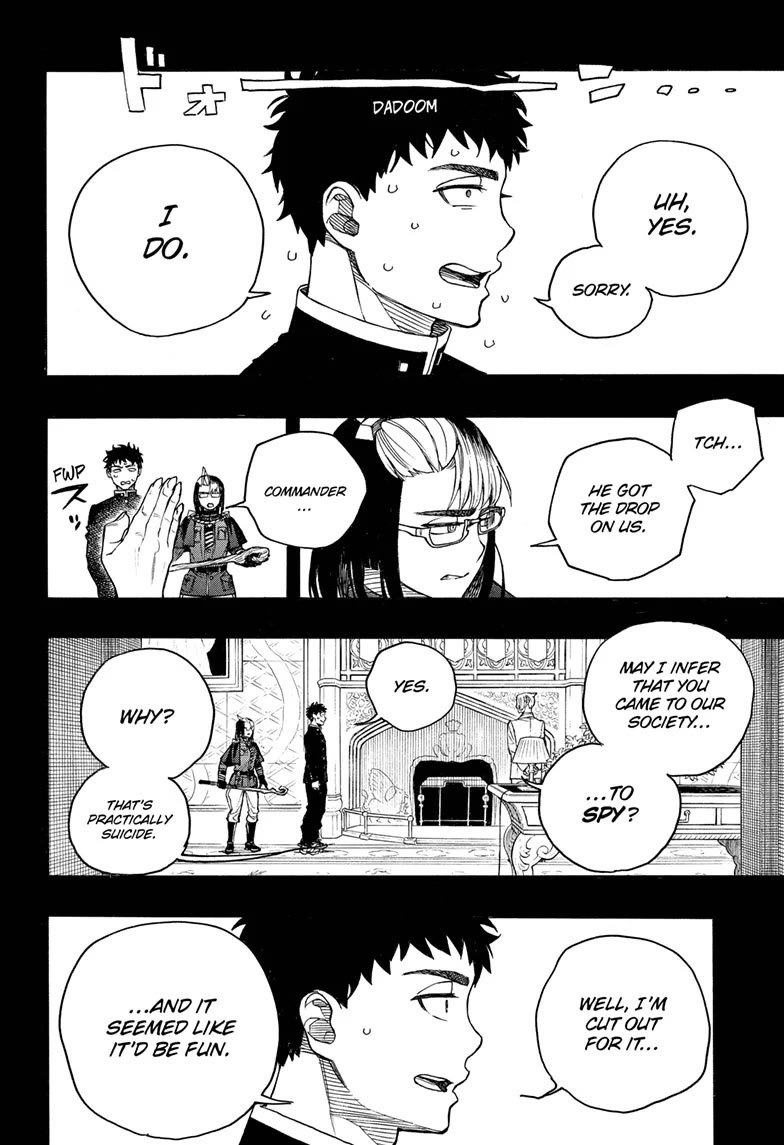 Ao no Exorcist Chapter 161 - Page 12
