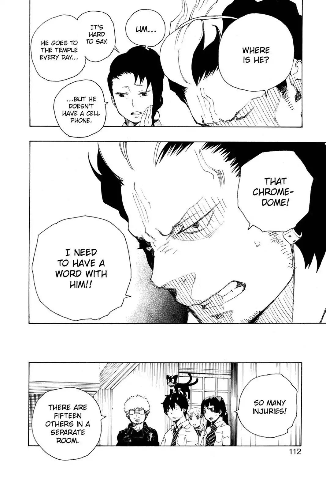 Ao no Exorcist Chapter 18 - Page 12