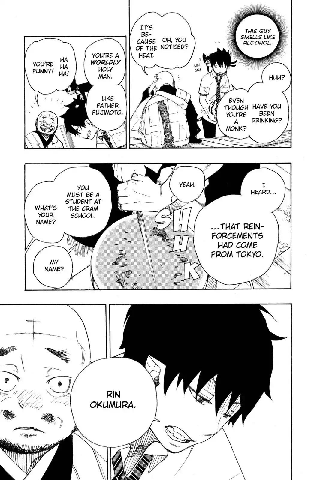 Ao no Exorcist Chapter 18 - Page 17